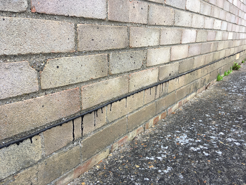 Installation of a Damp Proof Course