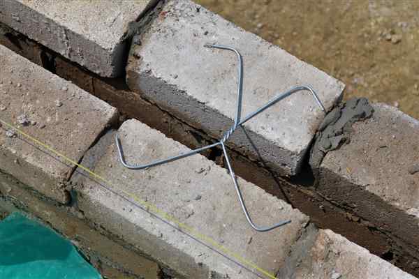 What are cavity wall ties?
