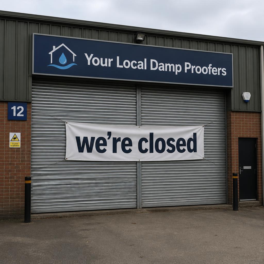 What Happens if Your Damp Proofing Company Closes?